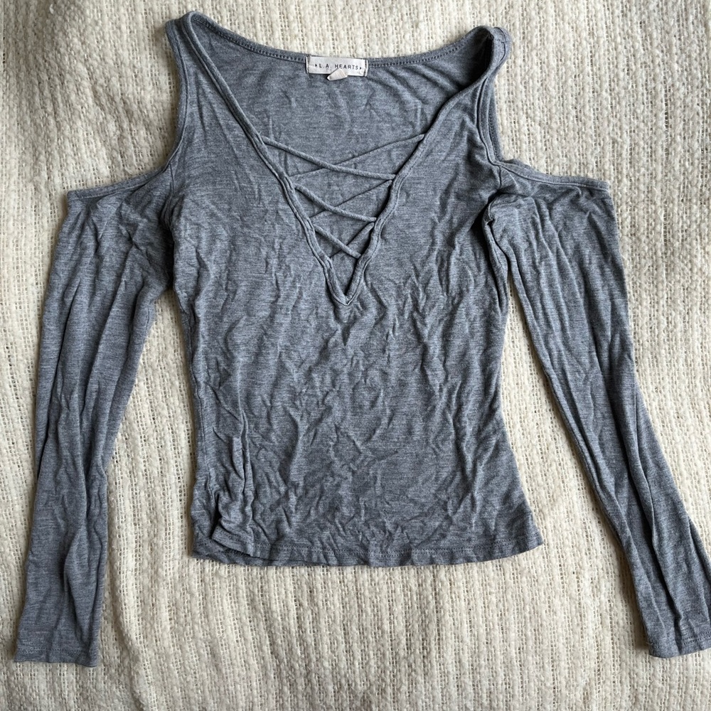 Trendy LA HEARTS Long Sleeved Shirt SOFT